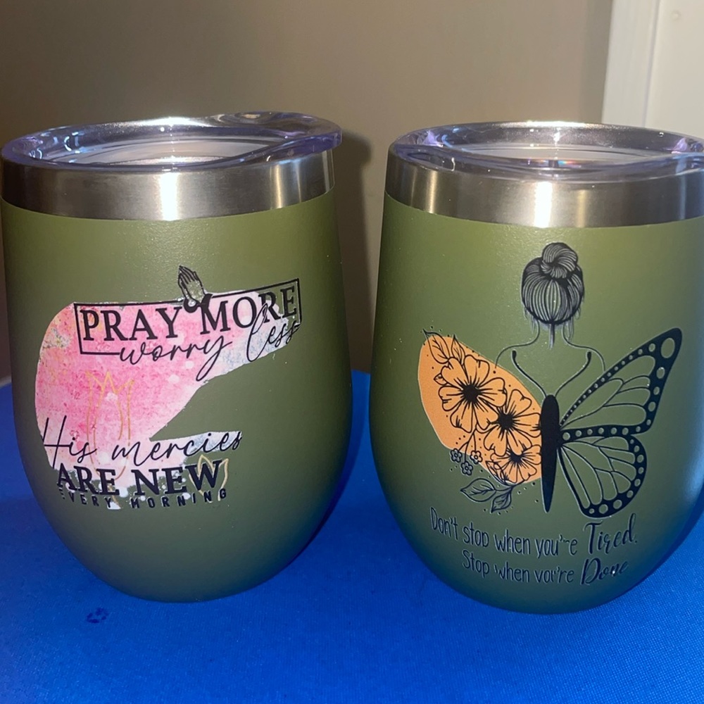 Two cups!